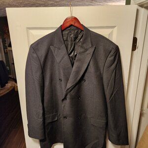 Giorgio fiorelli men's charcoal 65%polyester 35%viscose sport coat jacket blazer